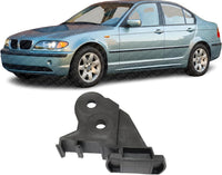 Front Bumper Support Guide Bracket Left Driver Side Direct Replacement Compatible With 2002-2005 BMW 3-Series BM1066106 51117895415