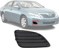 Front Fog Light Cover Right Passenger Side Direct Replacement Compatible With 2010-2011 Toyota Camry TO1039130 5212706140