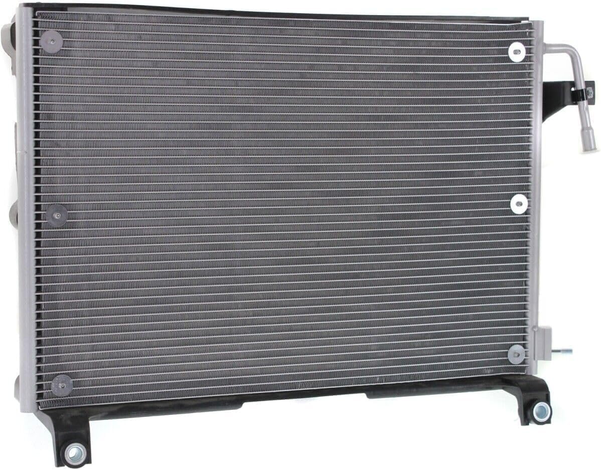 Front A/C Condenser Aluminum Core Direct Replacement Compatible With 1998-2001 Dodge Ram 1500 2500 3500 CH3030131 55055824AC