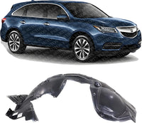 Front Fender Liner Right Passenger Side Direct Replacement Compatible With 2014-2016 Acura MDX AC1249132 74101TZ5A10