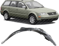 Front Fender Liner Right Passenger Side Direct Replacement Compatible With 2001-2005 Volkswagen Passat VW1251105 3B0809958A01C