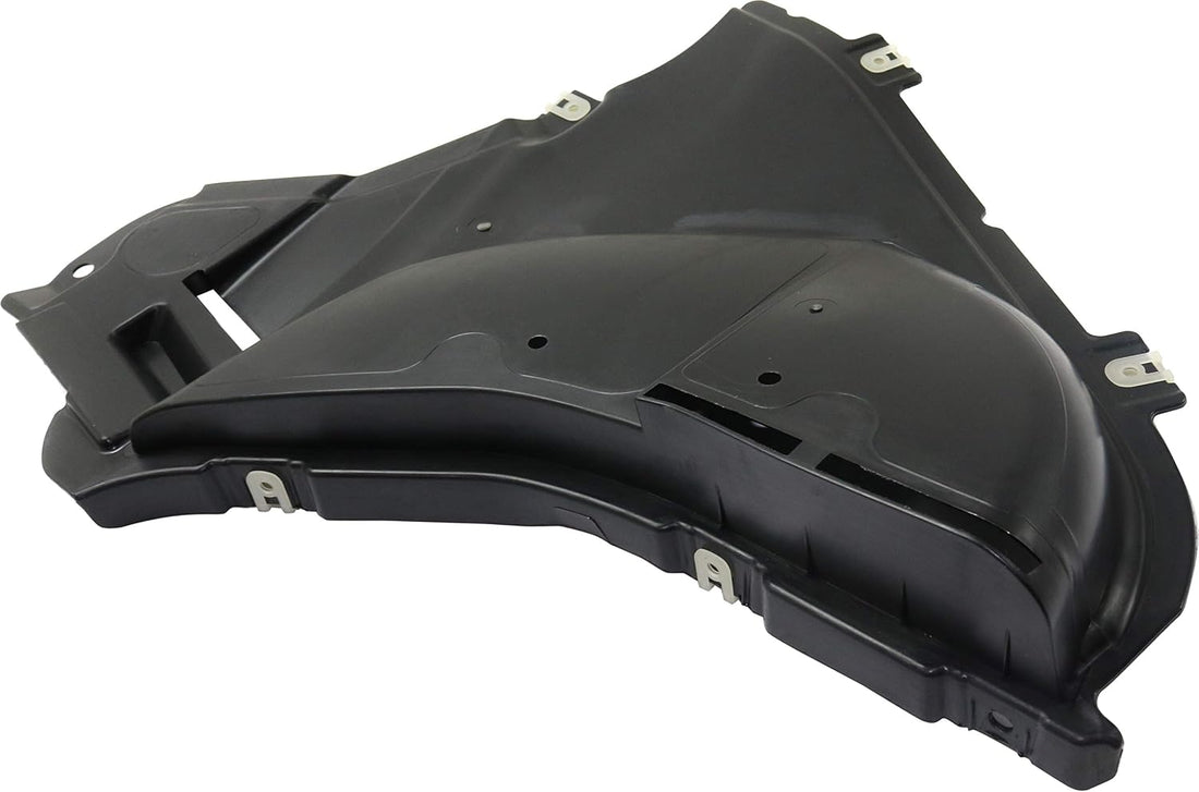 Front Section Fender Liner Left Driver Side Direct Replacement Compatible With 2017-2020 BMW 5-Series BM1250134 51757340743