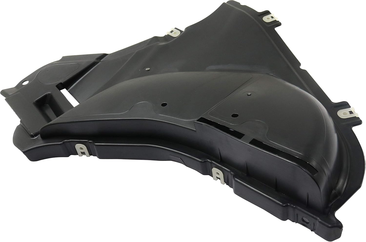 Front Section Fender Liner Left Driver Side Direct Replacement Compatible With 2017-2020 BMW 5-Series BM1250134 51757340743
