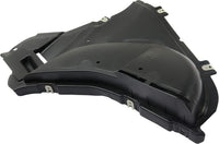 Front Section Fender Liner Left Driver Side Direct Replacement Compatible With 2017-2020 BMW 5-Series BM1250134 51757340743