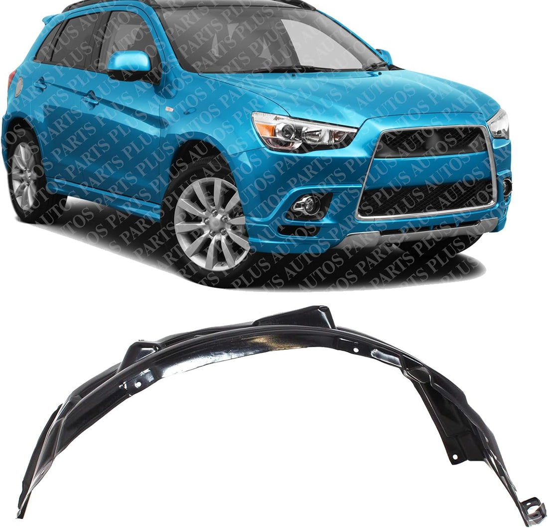 Front Fender Liner Right Passenger Side Direct Replacement Compatible With 2007-2013 Mitsubishi Outlander MI1249122 5370A954