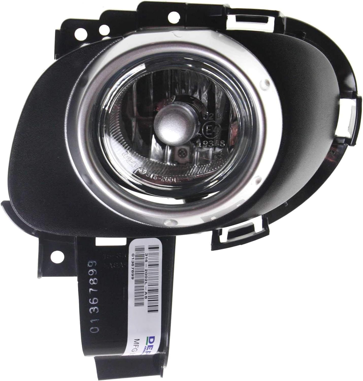 Front Fog Light Left Driver Side Direct Replacement Compatible With 2004-2006 Mazda 3 MA2592106 BN8G51690D