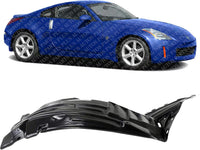 Front Section Fender Liner Right Passenger Side Direct Replacement Compatible With 2003-2005 Nissan 350Z NI1251130 63844CD000