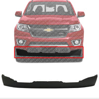 Front Lower Valance Air Deflector Textured Direct Replacement Compatible with 2015-2020 Chevrolet Colorado GM1090346 23450920