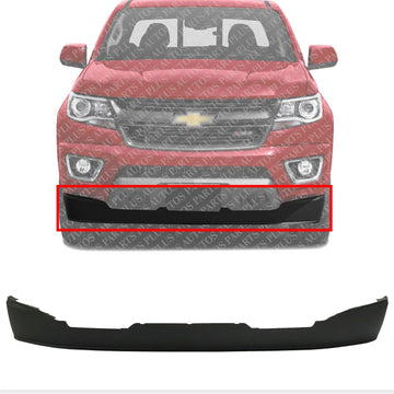 Front Lower Valance Air Deflector Textured Direct Replacement Compatible with 2015-2020 Chevrolet Colorado GM1090346 23450920