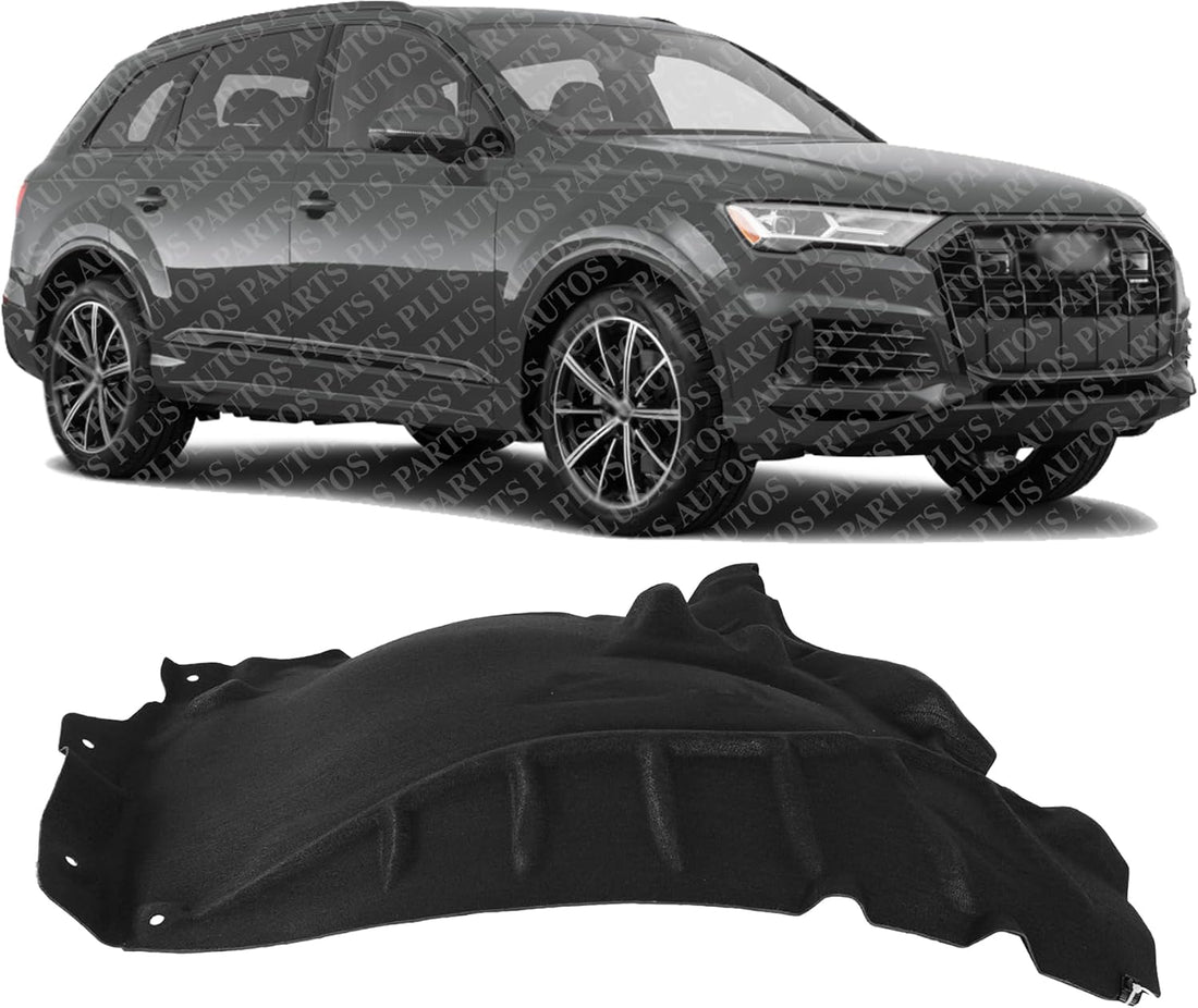 Front Fender Liner Rear Section Right Passenger Side Direct Replacement Compatible With 2017-2023 Audi Q7 AU1249147 4M0821192H