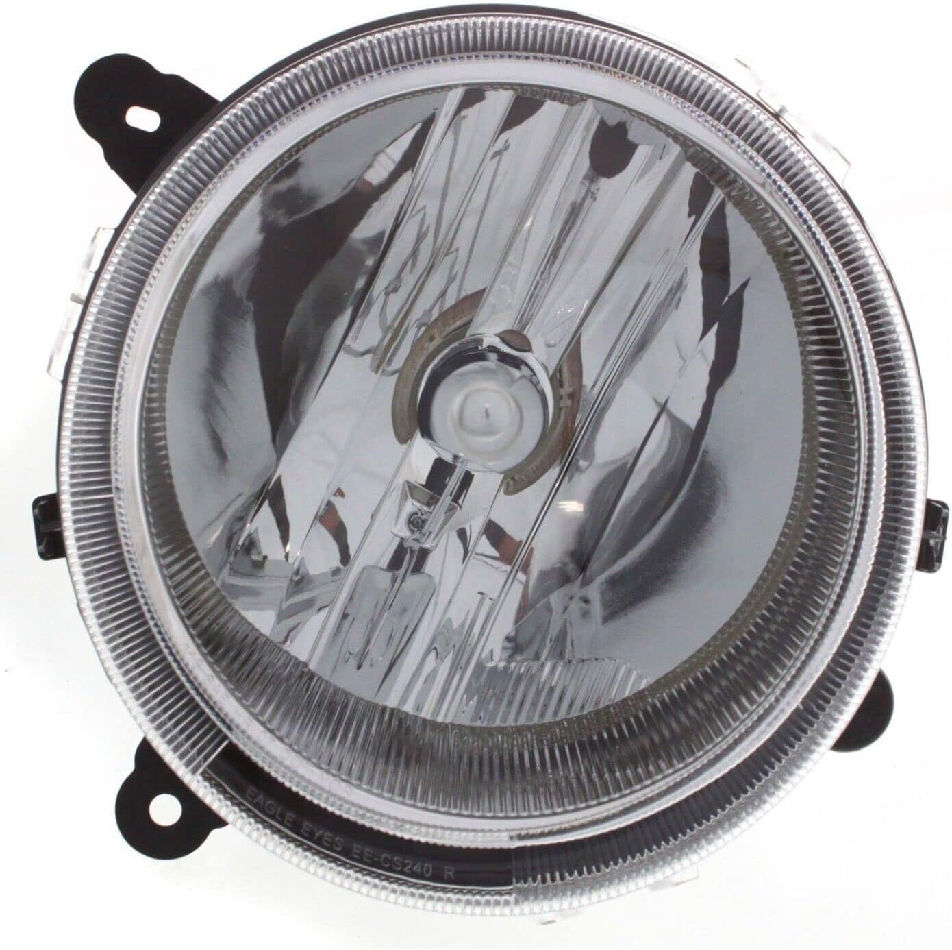Front Headlight Assembly & Corner Lamp Lens and Housing Right Passenger & Left Driver Side Direct Replacement Compatible With Jeep Patriot 2007-2017 CH2502176 CH2503176 CH2527102