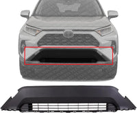 Front Bumper Grille Textured Plastic Direct Replacement Compatible With 2019-2021 Toyota RAV4 TO1036209 5311342110