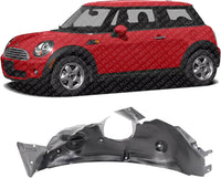 Front Fender Liner Left Driver Side Direct Replacement Compatible With 2009-2015 Mini Cooper MC1248103 51717266545