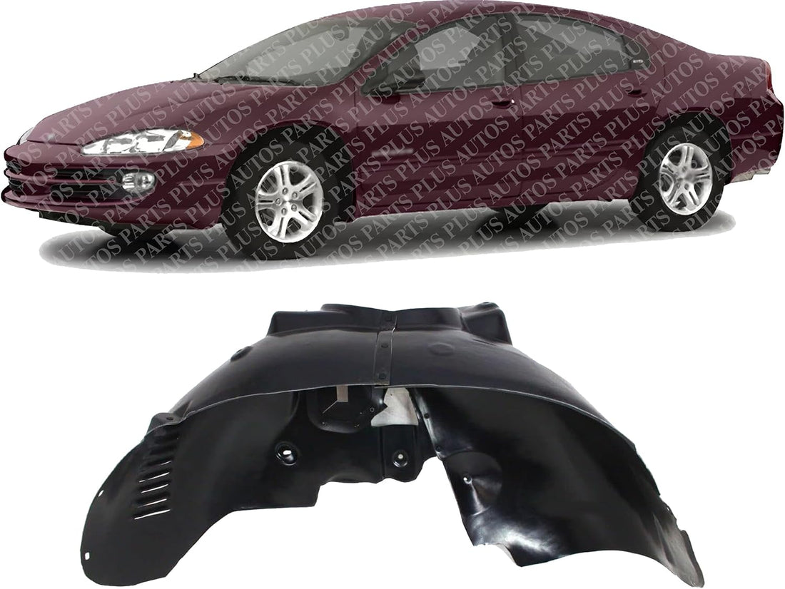 Front Fender Liner Left Driver Side Direct Replacement Compatible With 1998-2004 Dodge Intrepid CH1248115 4580195AE