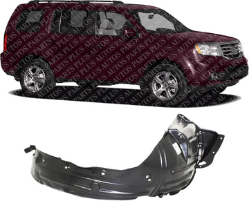Front Fender Liner Right Passenger Side Direct Replacement Compatible With 2012-2015 Honda Pilot HO1249153 74101SZAA50