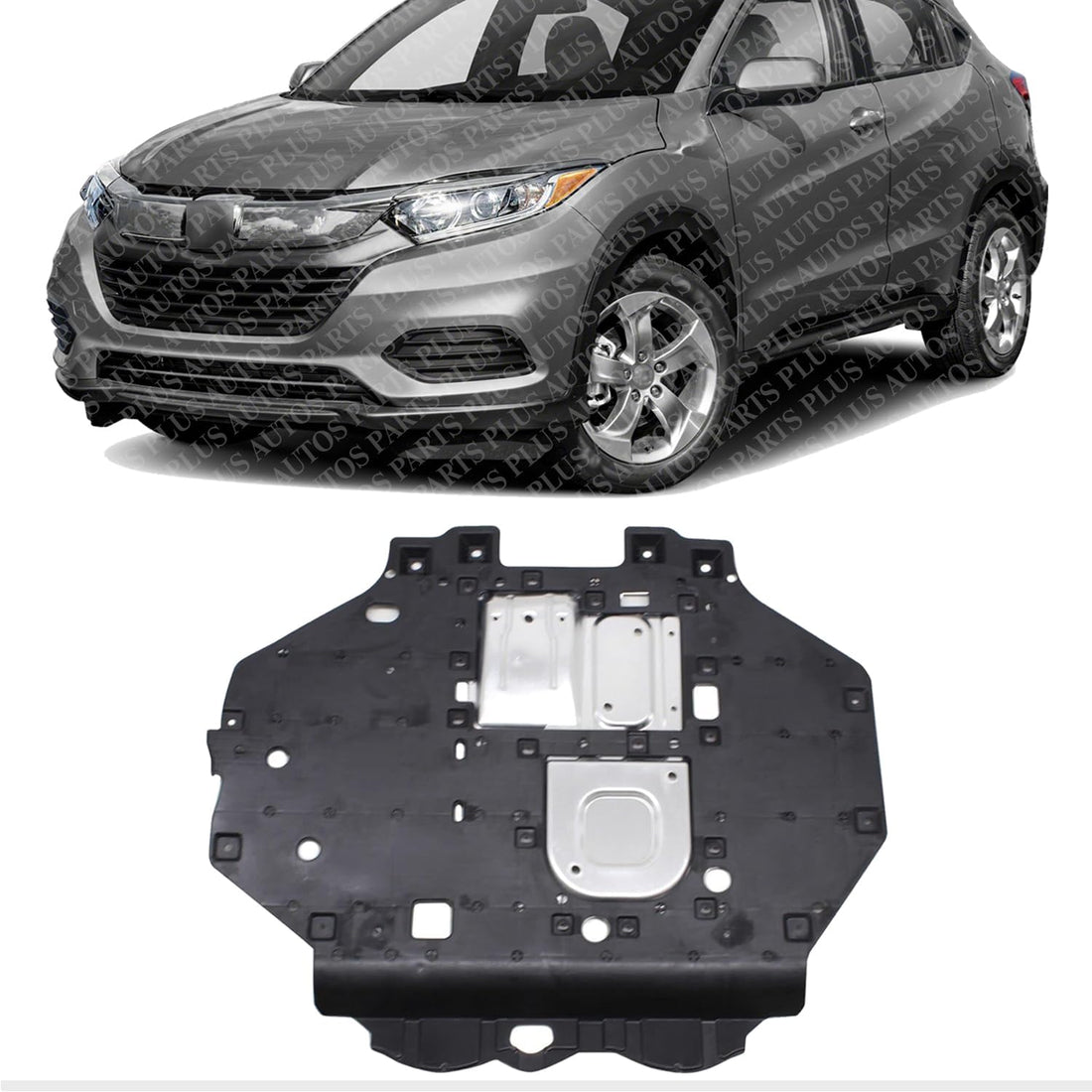 Front Engine Splash Shield Under Cover Direct Replacement Compatible With 2016-2022 Honda HR-V HO1228146 74111T7WA00