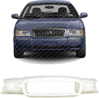 Front Header Panel Thermoplastic & Fiberglass Direct Replacement Compatible With 1998-2011 Ford Crown Victoria FO1220209 6W7Z8190A