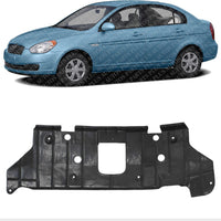 Front Engine Splash Shield Direct Replacement Compatible with 2000-2006 Hyundai Accent HY1228104 2915025001