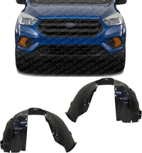 Set of 2 Front Fender Liner Right Passenger & Left Driver Side Direct Replacement Compatible With 2014-2019 Ford Escape FO1249161 FO1248161 CJ5Z16102B CJ5Z16103B