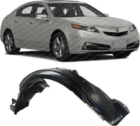 Front Fender Liner Right Passenger Side Direct Replacement Compatible With 2012-2014 Acura TL AC1249133 74101TK4A01-PFM