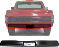 Rear Roll Pan Primed Steel with License Plate Holes & Light Kit Direct Replacement Compatible with 1973-1986 Chevrolet/GMC C/k Series REPC825511