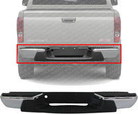 Step Bumper Face Bar & Pad Without Mounting Bracket Chrome Direct Replacement Compatible With 2008-2012 Chevrolet Colorado/GMC Canyon GM1103156 20815916-PFM