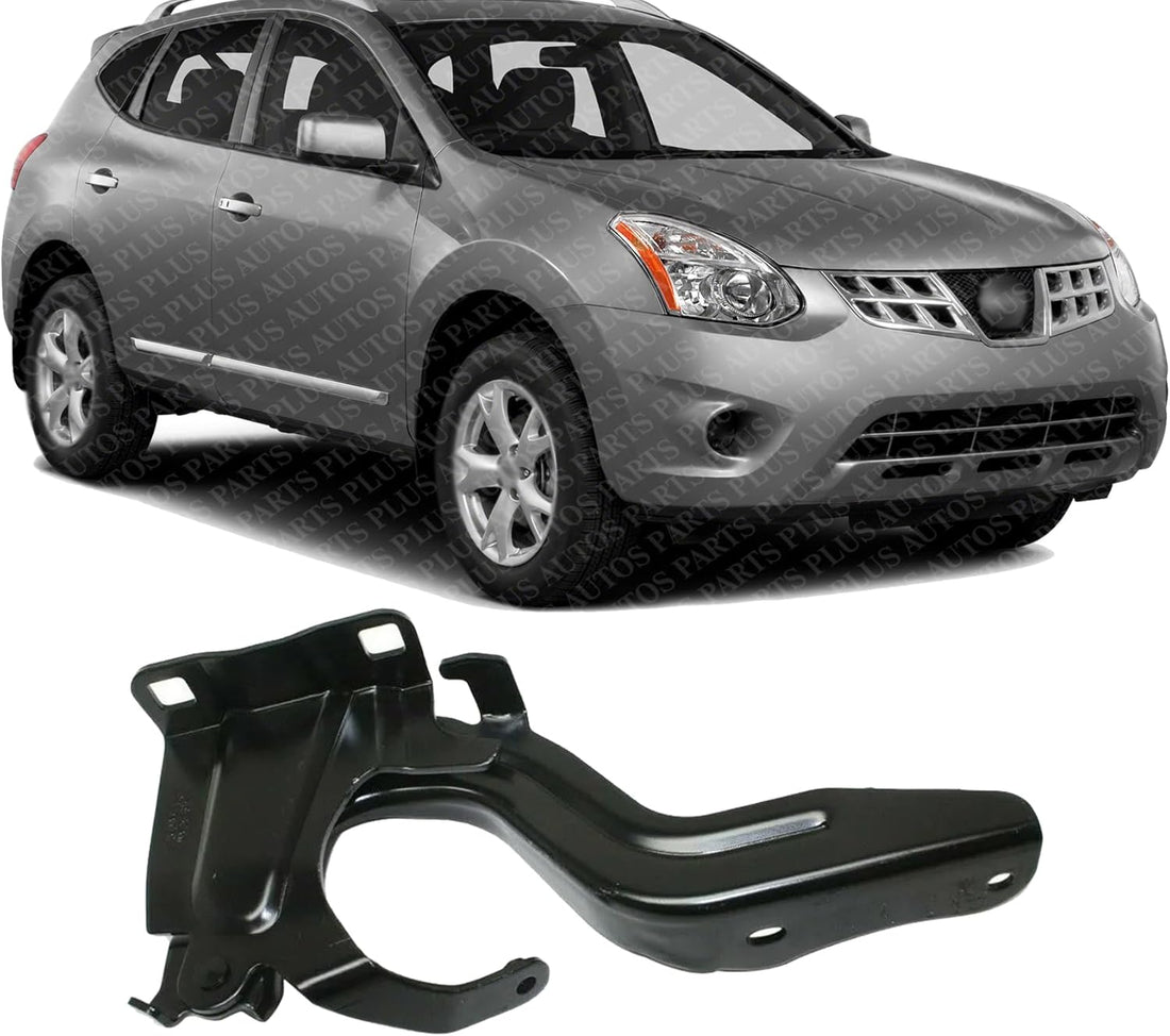 Front Hood Hinge Steel Right Passenger Side Direct Replacement Compatible With 2014-2020 Nissan Rogue NI1236149 654004BA0A