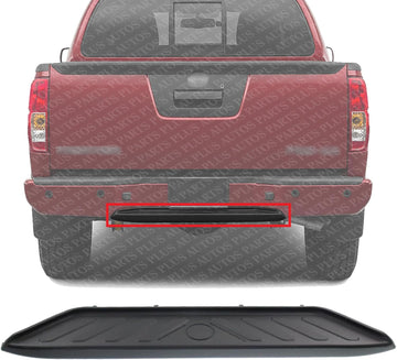 AUTOS PARTS PLUS Rear Bumper Lower Step Pad Molding Plastic Direct Replacement Compatible With 2005-2021 Nissan Frontier NI1191101 85065EA600