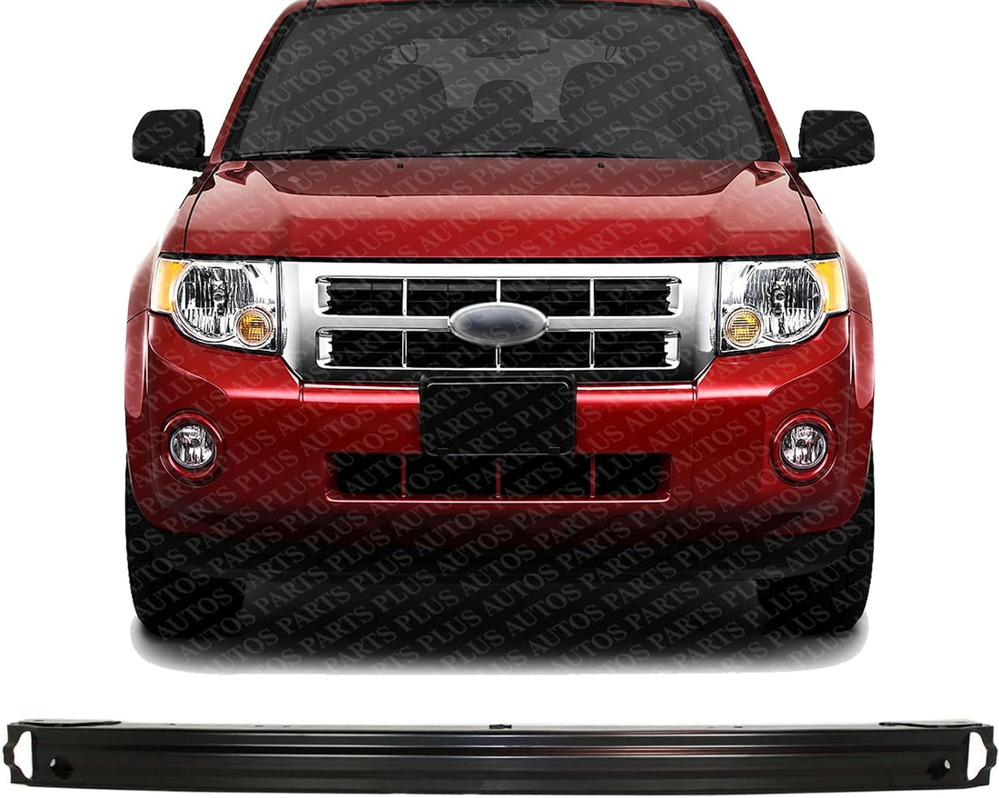 Front Bumper Reinforcement Steel Direct Replacement Compatible With 2001-2011 Mazda Tribute / 2001-2012 Ford Escape / 2006-2011 Mercury Mariner FO1025111 FO1006225