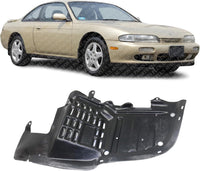 Front Section Fender Liner Right Passenger Side Direct Replacement Compatible With 1995-1996 Nissan 240SX NI1251122 6384465F00