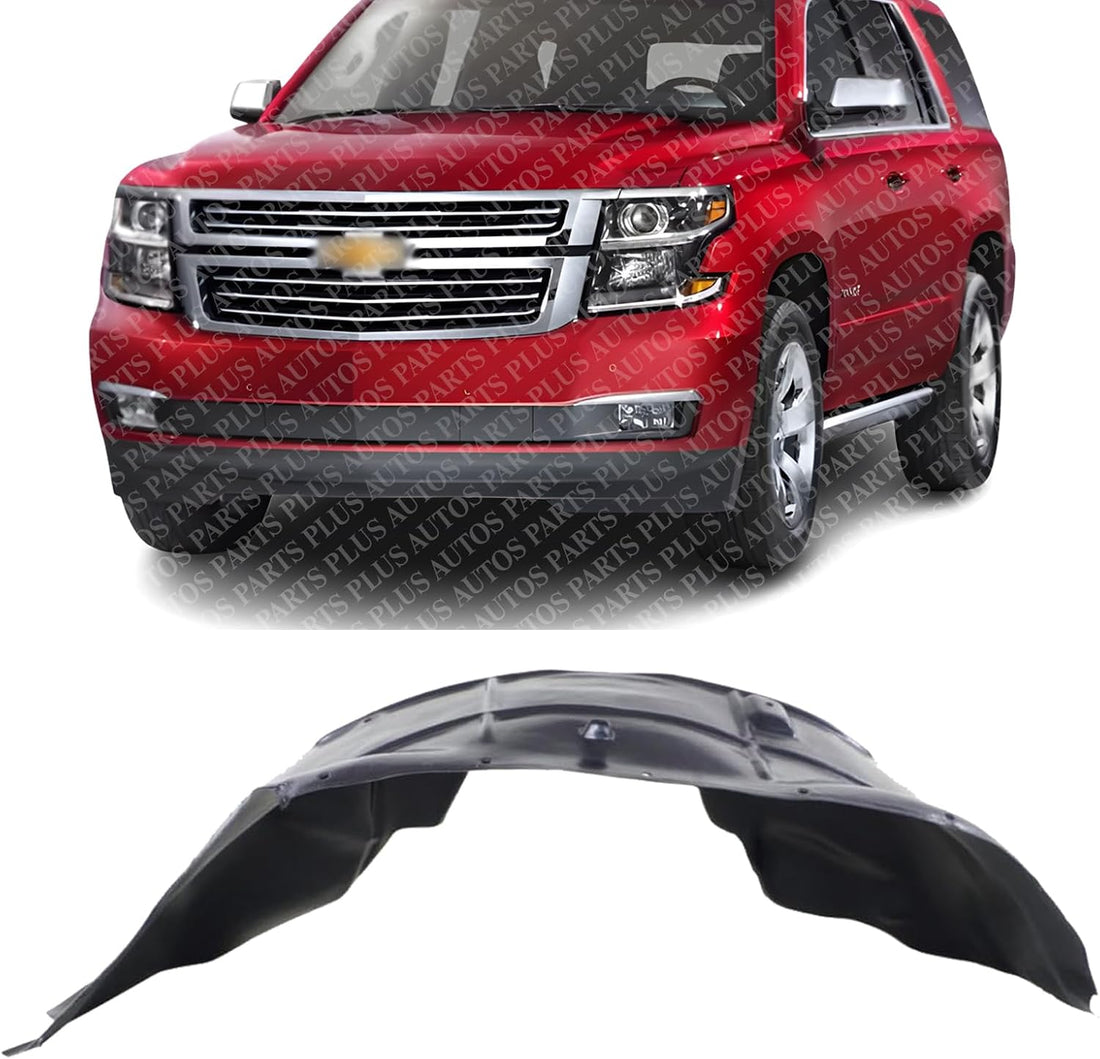 Front Fender Liner Left Driver Side Direct Replacement Compatible With 2015-2020 Chevrolet Suburban/Tahoe GM1248243 22806316-PFM