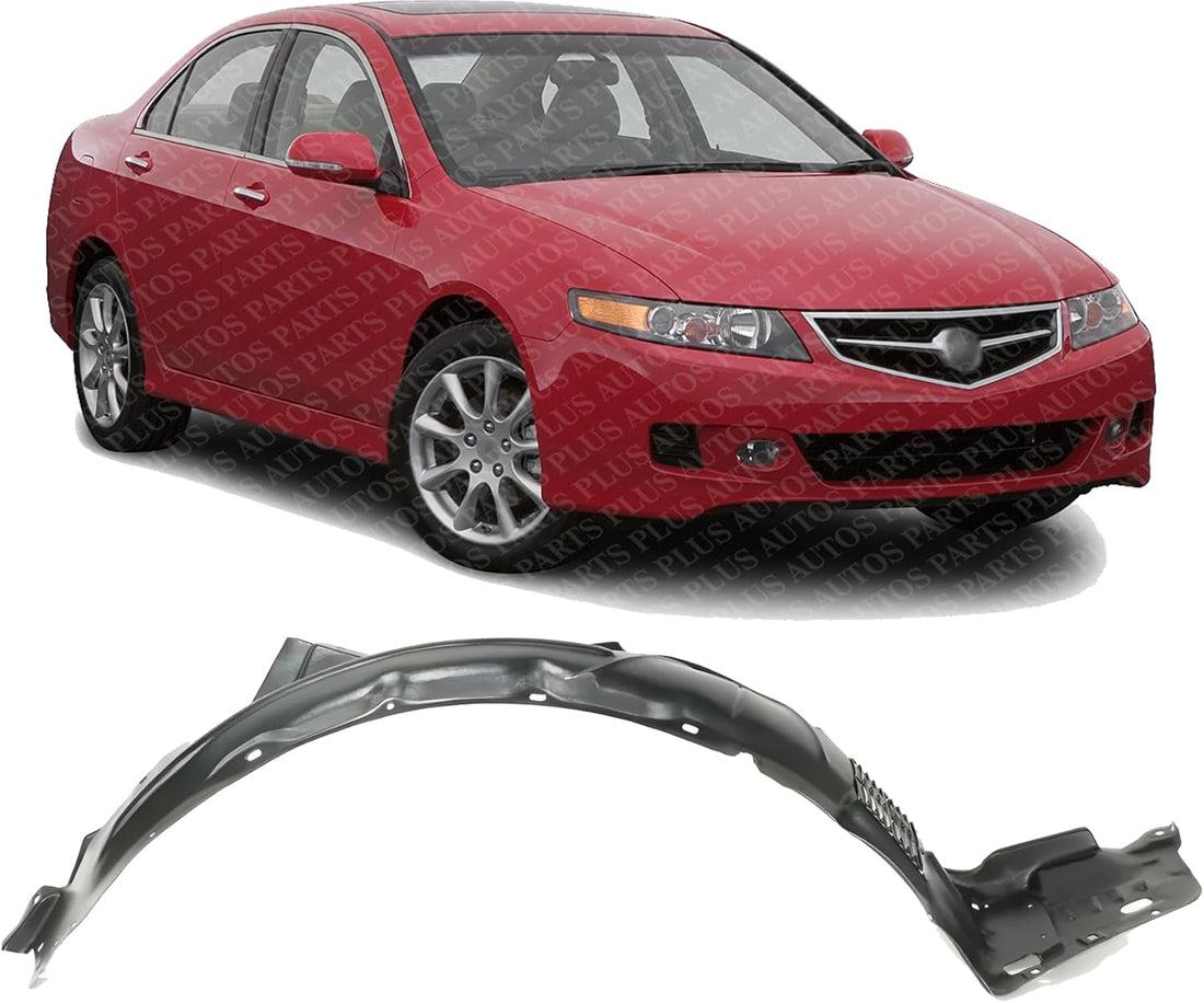 Front Fender Liner Right Passenger Side Direct Replacement Compatible With 2006-2008 Acura TSX AC1249121 74101SEA010