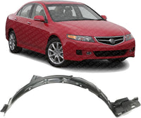 Front Fender Liner Right Passenger Side Direct Replacement Compatible With 2006-2008 Acura TSX AC1249121 74101SEA010