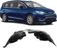 Front Fender Liner Right Passenger Side Direct Replacement Compatible With 2017-2024 Chrysler Pacifica / 2020-2024 Voyager CH1249190 68477540AA-PFM