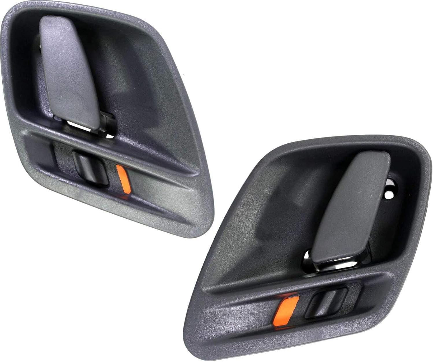 Set of 2 Front Or Rear Interior Door Handle Left Driver Side Direct Replacement Compatible with 1999-2004 Jeep Grand Cherokee CH1353131 CH1352131 5FX721AZAC 5FX731AZAC