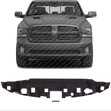 Front Radiator Support Cover Direct Replacement Compatible with 2013-2018 Doge Ram 1500 / 2010-2013 2500 3500 CH1224110 55057072AF