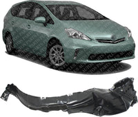 Front Fender Liner Left Driver Side Direct Replacement Compatible With 2012-2014 Toyota Prius V TO1248179 5387647041