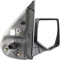 Front Power Mirror Manual Folding Heated Textured Right Passenger Side Direct Replacement Compatible With 2006-2010 Ford Explorer FO1321270 6L2Z17682CAA