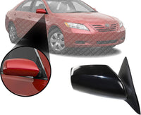 Front Power Mirror Non-Folding Primed Right Passenger Side Direct Replacement Compatible With 2007-2011 Toyota Camry TO1321215 8791006925