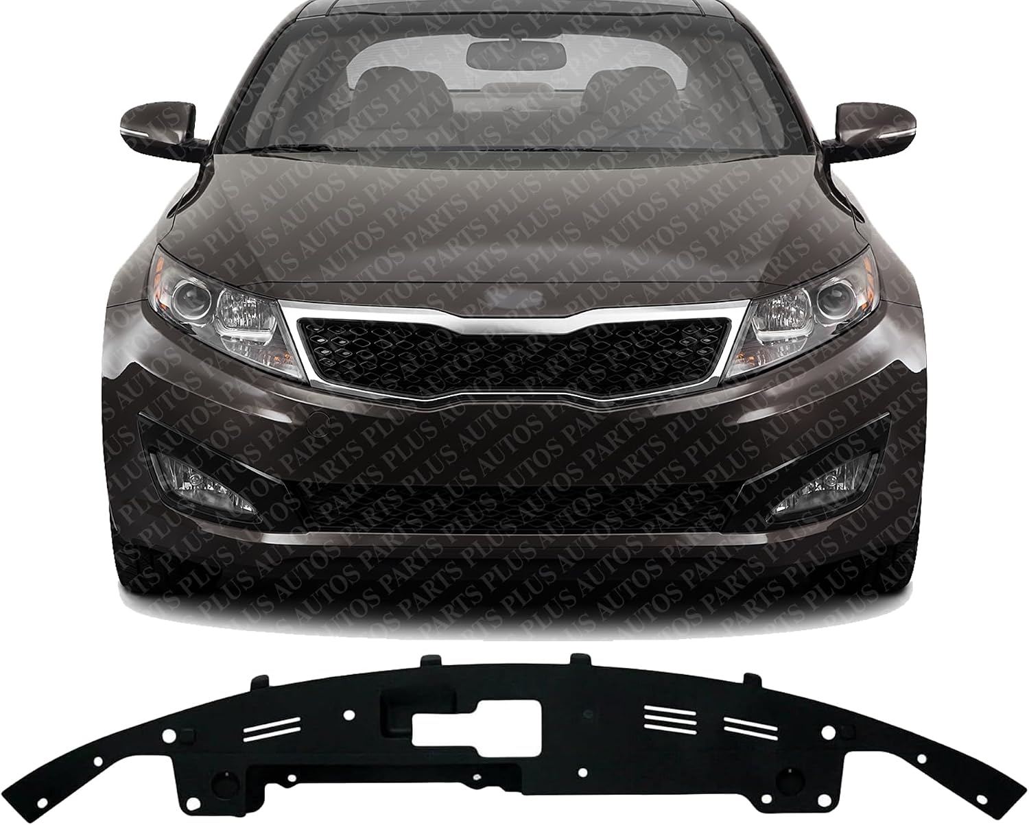 Front Radiator Support Upper Cover Plastic Direct Replacement Compatible With 2011-2013 Kia Optima KI1224102 863562T000