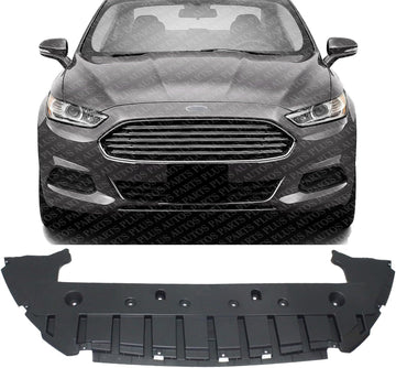 Front Engine Splash Shield Under Cover Lower Air Deflector Direct Replacement Compatible with 2013-2016 Ford Fusion FO1228124 DS7Z8349B