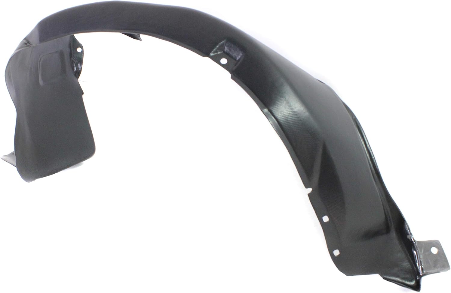 Front Fender Liner Right Passenger Side Direct Replacement Compatible With 2000-2002 Hyundai Accent HY1251105 8681225200