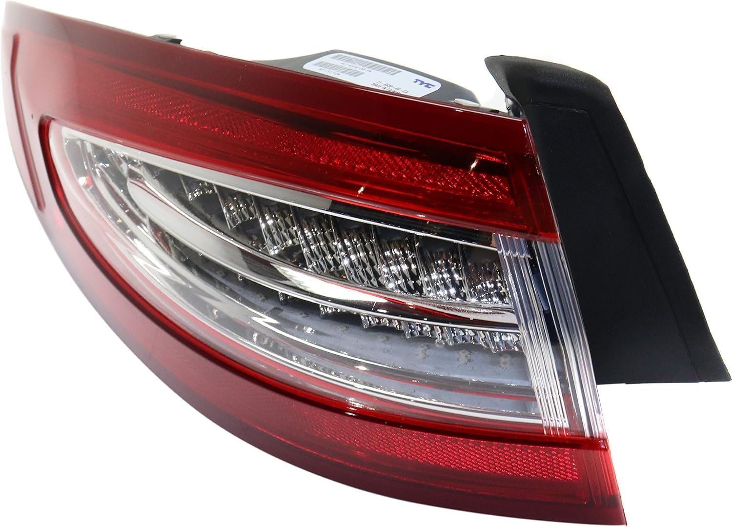 Tail Light Outer Assembly Left Driver Side Direct Replacement Compatible With 2013-2016 Ford Fusion FO2804110 DS7Z13405H