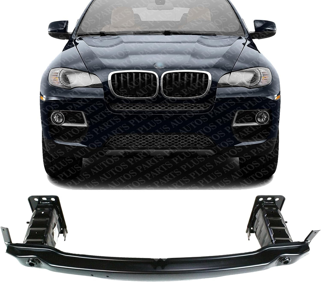 Front Bumper Reinforcement Steel Direct Replacement Compatible With 2008-2014 BMW X6 / 2010-2013 X5 BM1006127 51117178599