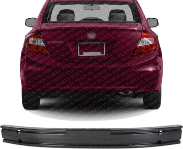 Rear Bumper Reinforcement Steel Direct Replacement Compatible With 2012-2013 Honda Civic HO1106188 71530TR0A00
