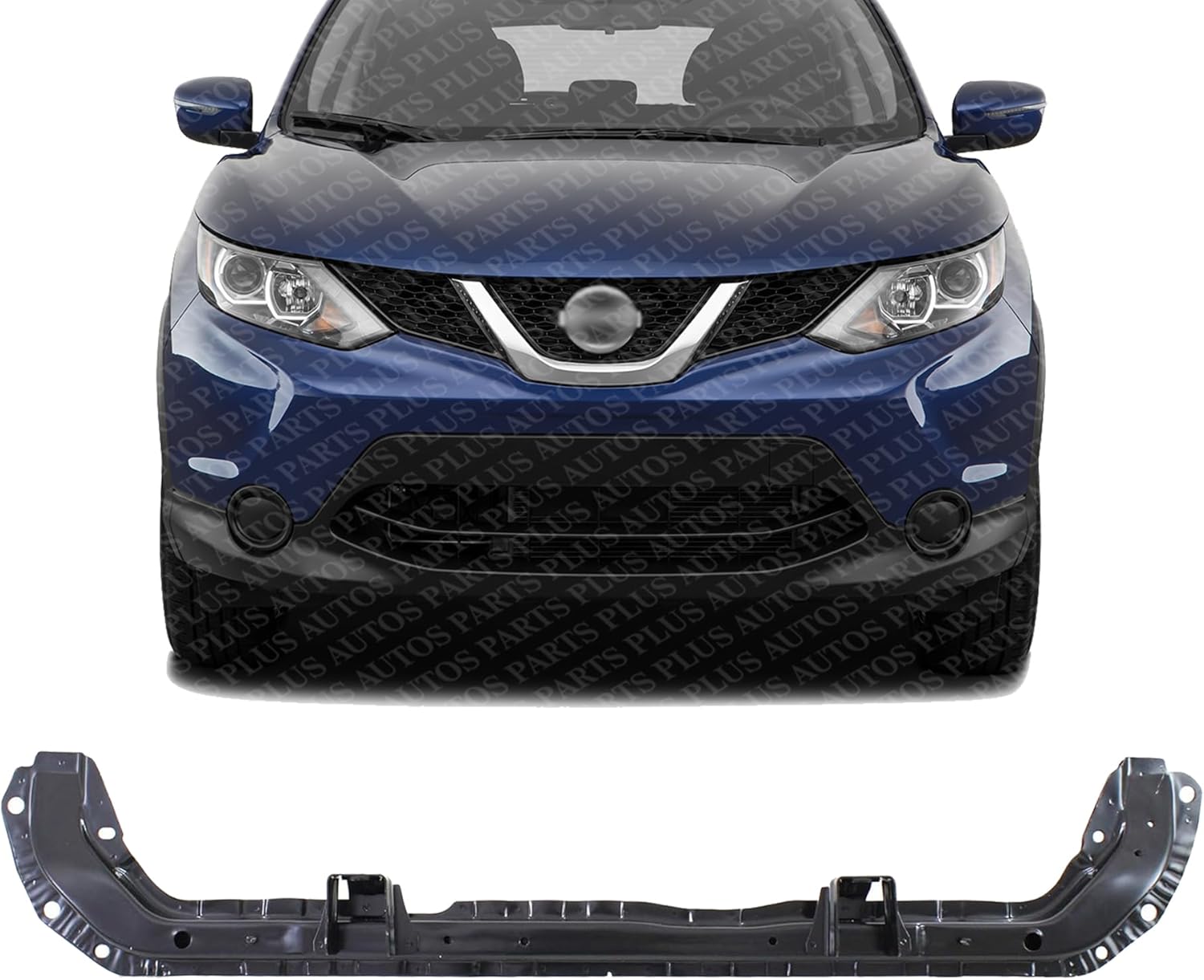 Front Lower Radiator Support Tie Bar Steel Direct Replacement Compatible With 2014-2020 Nissan Rogue NI1225220 625304BC0A