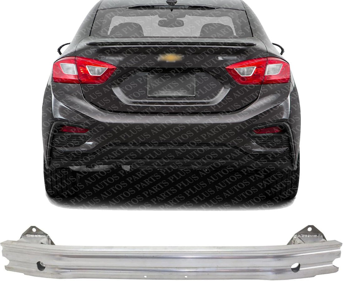 Rear Bumper Impact Bar Reinforcement Aluminum Direct Replacement Compatible With 2016-2019 Chevrolet Cruze GM1106707 39070204