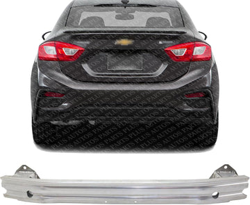 Rear Bumper Impact Bar Reinforcement Aluminum Direct Replacement Compatible With 2016-2019 Chevrolet Cruze GM1106707 39070204