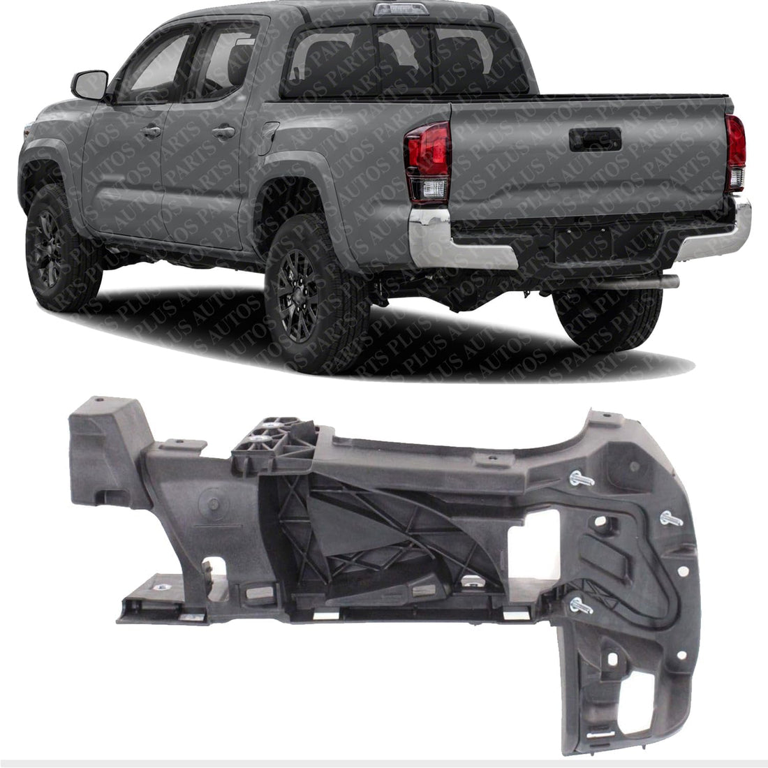 Rear Bumper End Extension Insert Bracket Left Driver Side Direct Replacement Compatible With 2016-2023 Toyota Tacoma TO1104136 5215404010