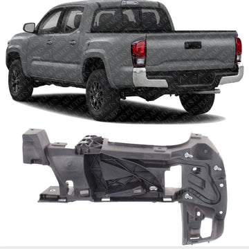 Rear Bumper End Extension Insert Bracket Left Driver Side Direct Replacement Compatible With 2016-2023 Toyota Tacoma TO1104136 5215404010